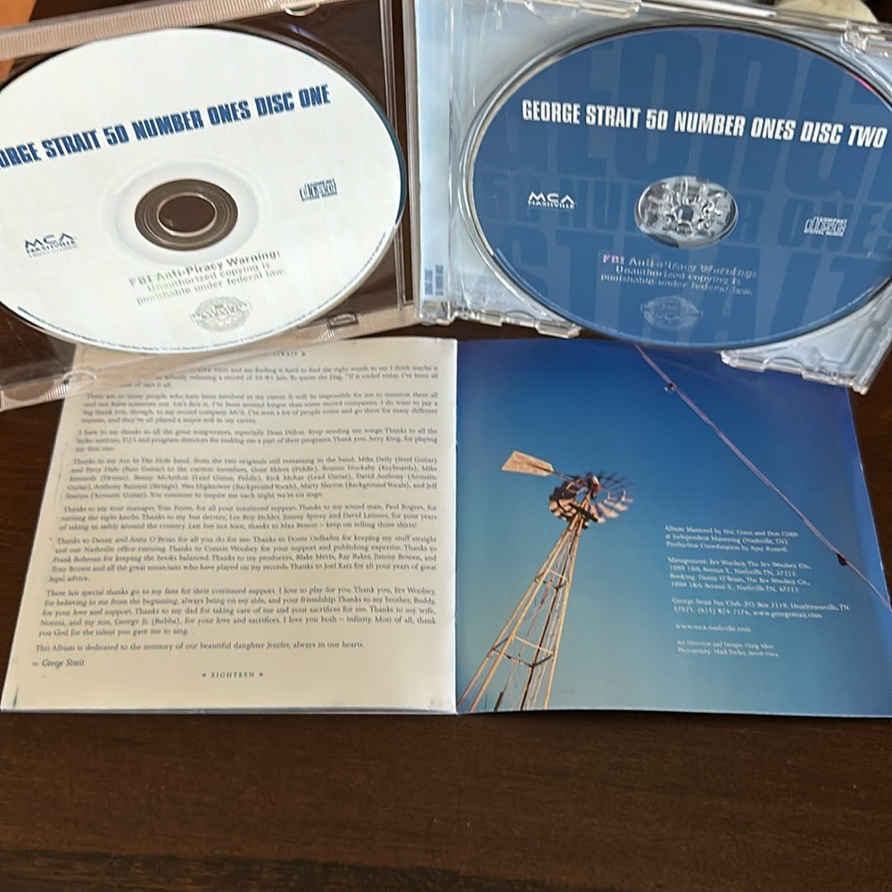 George Strait 50 Number ones CD - Picture 5 of 6